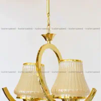 لوستر آویز آشپزخانه و اتاق خواب آبکاری فورتیک|لوستر و چراغ آویز|تبریز, |دیوار