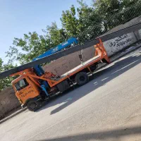 اجاره جرثقیل خاور تاج دار ۳ تن دکل بلند 12متر فوری|خدمات حمل و نقل|مشهد, شاهد (شهرک غرب)|دیوار