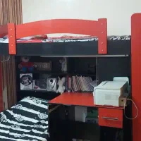 تخت خواب دو طبقه تمیز