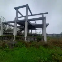 فروش زمین ویلایی نیم ساخته با ویو رویایی|فروش خانه و ویلا|آستانه اشرفیه, |دیوار