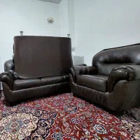 مبل چرم راحتی ۷ نفره