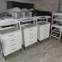 ترالی حمل کپسول07878زیبایی پانسمان تخت معاینه