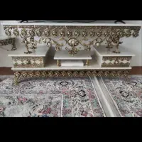 فروشنده و خریدار میز تلویزیون بوفه ساعت لوستر برنز