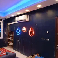 برقکار برقکاری ساختمان لوسترکولر آبی سیم کشی