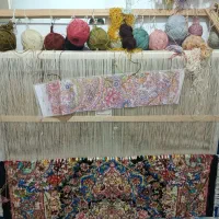 فرش دست باف نیمه کاره|فرش|تبریز, |دیوار