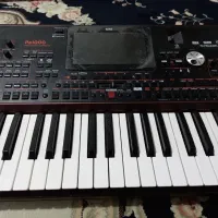 کیبورد pa1000 در حد نو کاملا سالم همراه با رم Sd|پیانو، کیبورد، آکاردئون|زیرآب, |دیوار
