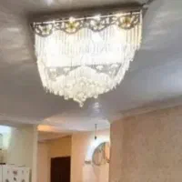 لوستر کریستالی کنترل دار پذیرایی|لوستر و چراغ آویز|رشت, فلسطین|دیوار