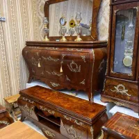 تولیدکننده انواع آینه کنسول چوبی کلاسیک