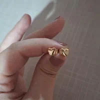 گوشواره آب کاری طلا ضد حساسیت|بدلیجات|تهران, تجریش|دیوار
