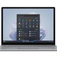 سرفیس لپتاپ ۵ نقره‌ای ۱۵ اینچ در حد نو