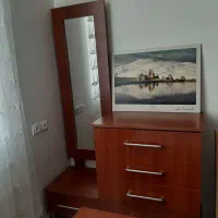 تخت خواب .آینه. دراور .پاتختی .همراه باتشک رویال|تخت و سرویس خواب|نقده, |دیوار