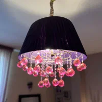 آباژور بنفش|چراغ خواب و آباژور|تهران, تهرانپارس غربی|دیوار