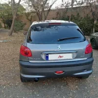 206 تیپ 2 مدل 89 خاکستری|خودرو سواری و وانت|ماهدشت, |دیوار