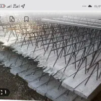 بیست عدد تیرچه میل گرد 8