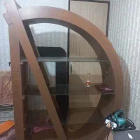 دکور کتابخانه ویترین