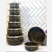 سرویس قابلمه 14 پارچه ماربل باضمانت کالا