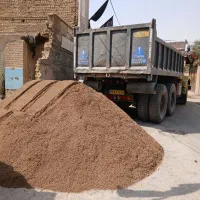 ماسه شسته قرمز پوکه کوپال اهک شن صدف بادی سنگ پی|مصالح و تجهیزات ساختمان|آبادان, |دیوار