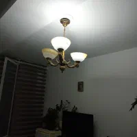 لوستر ۳ شاخه تمیز