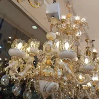 لوستر طرح فرشته سرامیکی (تخت جمشید)|لوستر و چراغ آویز|اهواز, حصیرآباد|دیوار