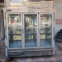 یخچال سه در پشت بسته تمام استیل