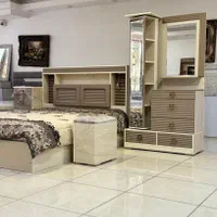سردیس خواب یک نفره 2050|تخت و سرویس خواب|شیراز, شهرک گلها|دیوار