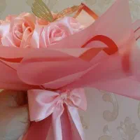 گل روبانی برای روز دختر|گل مصنوعی|خوی, |دیوار