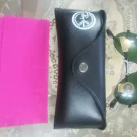 عینک ریبن خلبانی آفتابی دودی ساخت ایتالیا|زیورآلات و اکسسوری|اردکان, |دیوار