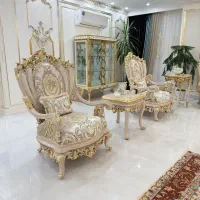 مبل کلاسیک نه نفره MILANتماما چوب سوپر راش گرجستان|مبلمان خانگی و میز عسلی|فردیس, فردیس|دیوار