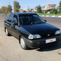 پراید ۸۲ بی رنگ بی ضربه مشکی|خودرو سواری و وانت|رشت, یخسازی|دیوار