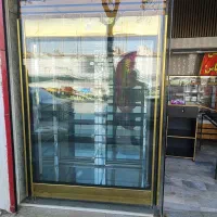 یخچال ایستاده دودرب ویترینی درحدنو نو سفارشی