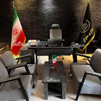 مبلمان اداری میز مدیریت خاطره جلو مبلی|دفتر کار|اصفهان, باغ فدک|دیوار