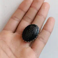 انگشتر حدید حکاکی