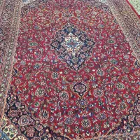 فرش دستبافت 12متری نقشه کاشان کارکرده