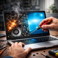 اگه کامپیوترت خرابه با ما تماس بگیر