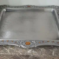 میوه خوری وشیرینی خوری پیوتر با۲تا سینی و۲تا قندون|ظروف سرو و پذیرایی|اسلام‌شهر, شهرک واوان|دیوار