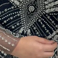 لباس مجلسی تمام سنگ کاری مزون دوز|لباس|دزفول, |دیوار