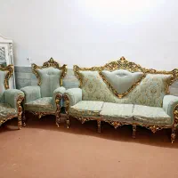 مبل استیل سلطنتی ۹ نفره تمام راش