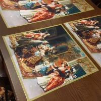 مخمل آنتیک|تابلو، نقاشی، عکس|تهران, استخر|دیوار