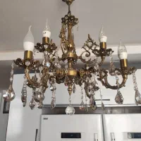 لوستر برنجی 8شاخه