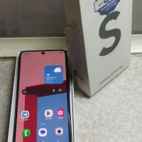 سامسونگ s21fe  کاملا نو فقط جعبه باز شده