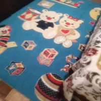 فرش 4متری اتاق کودک فانتزی|اسباب و اثاث بچه|قائم‌شهر, |دیوار