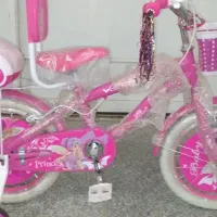 دوچرخه ۱۶ صورتی نو دخترونه