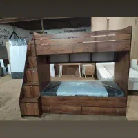 تخت دوطبقه پرند|تخت و سرویس خواب|کرج, ترمینال کلانتری|دیوار