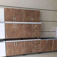 کابینت پیش ساخته فلزی درب ام دی اف ورق۴۰ در صدرا|مصالح و تجهیزات ساختمان|صدرا-فارس, |دیوار