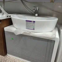 روشویی کابینتی تمام pvcضدآب|مصالح و تجهیزات ساختمان|قم, نیروگاه|دیوار