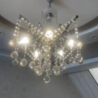 لوستر|لوستر و چراغ آویز|مبارکه, |دیوار