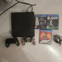 ps4 slim 1t کپی خور دو دسته