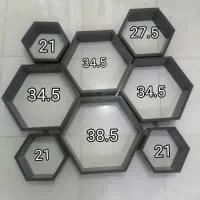 شلف دیواری|کتابخانه، شلف، قفسههای دیواری|نجفآباد, جامی|دیوار