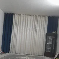 پرده به همراه دو عدد دستک کالیفرنیا