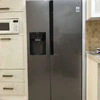 سایدبای سایدLG و سایر فروش به علت مهاجرت|یخچال و فریزر|مشهد, نیروی هوایی|دیوار